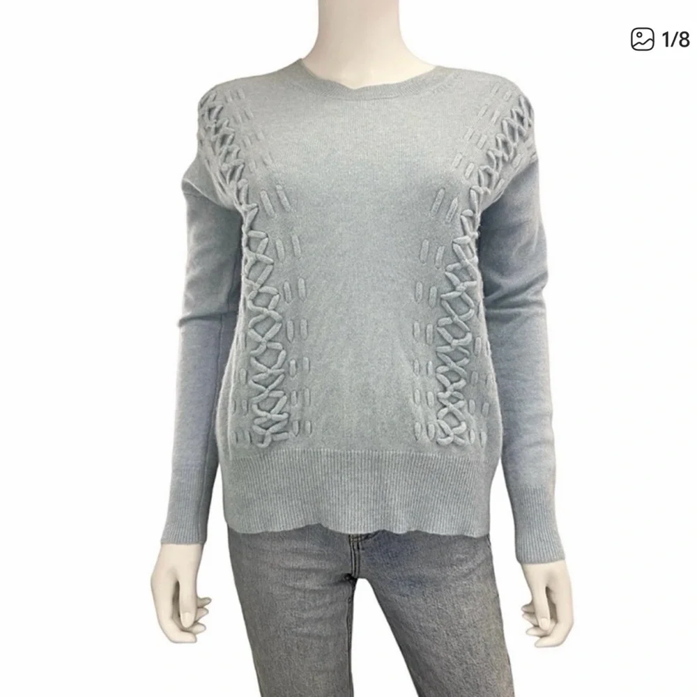Two White + Warren Cashmere Sweaters (2 pieces) - Picture 9 of 12